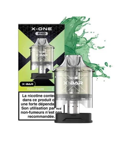 RECHARGE POD X-ONE PRO 15K - FIZZY LEMON - Cigarettes électroniques