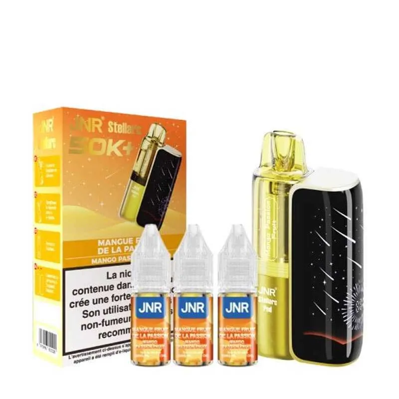 PUFF STELLARC 50000 - JNR - 20 MG - MANGO PASSION FRUIT - Cigarettes électroniques