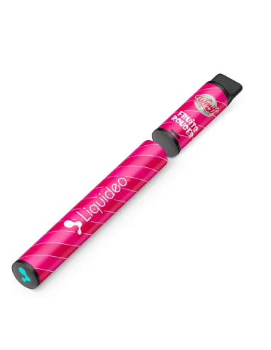 KIT 1 POD WPUFF 1800 POD SYSTEM LIQUIDEO - FRUITS ROUGES - Cigarettes électroniques