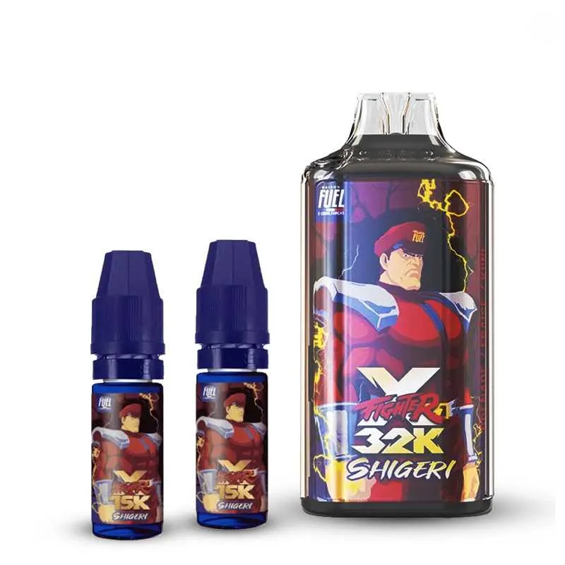 PUFF FIGHTER X 32K - 20 MG - SHIGERI - Cigarettes électroniques