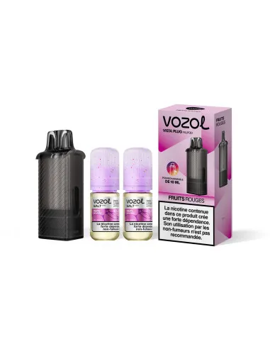 FRUITS ROUGES - POD VOZOL VISTA PLUG PLUS 30K - Cigarettes électroniques