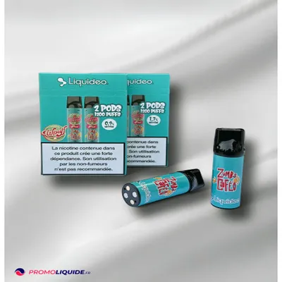Test Liquideo Cartouche Zumba Cafeo - Wpuff 1800 - Pod Liquideo : avis,  points forts, meilleurs prix - Kelklope