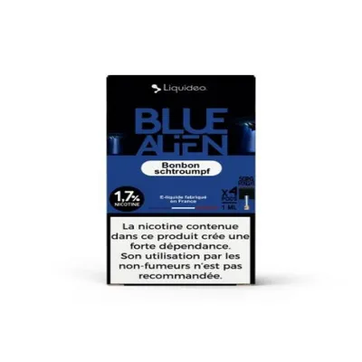 Test Liquideo Recharge Pod Blue Alien Wpod Liquideo : avis, points forts,  meilleurs prix - Kelklope