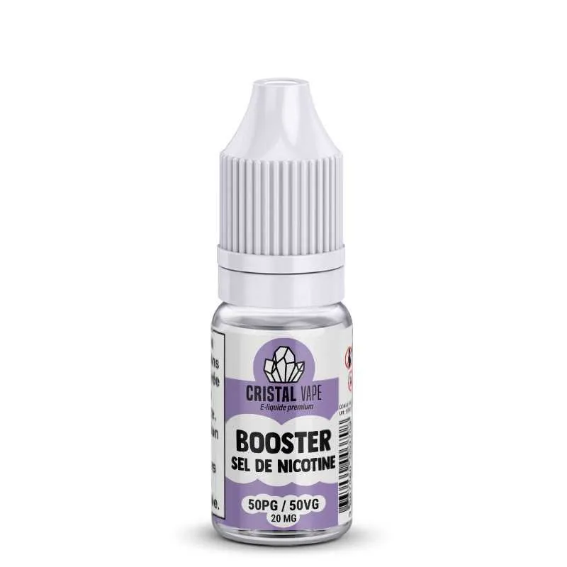 BOOSTER 50/50 SEL DE NICOTINE - CRISTAL VAPE - DIY