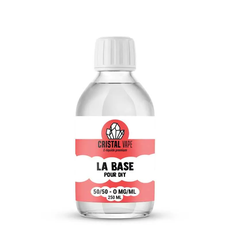 BASE 50/50 250ML - CRISTAL VAPE - DIY