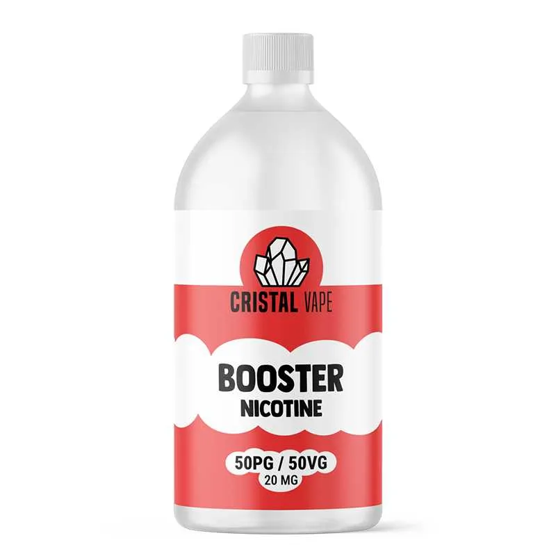 BOOSTER 1L 50/50 - CRISTAL VAPE - DIY