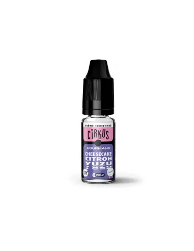 ARÔME CONCENTRÉ CIRKUS GOURMAND - CHEESECAKE CITRON YUZU 10ML - DIY