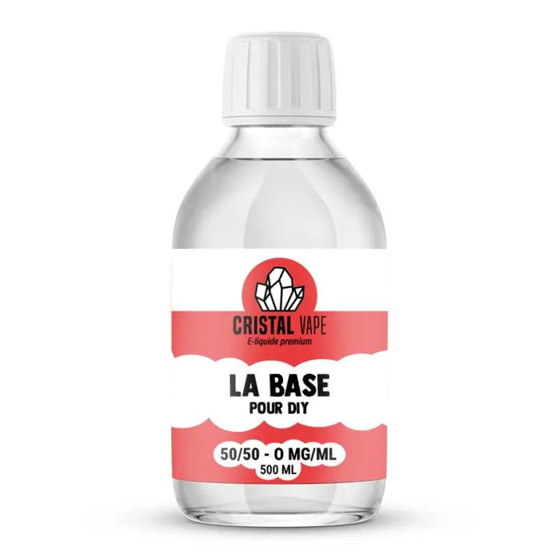 BASE 50/50 500ML - CRISTAL VAPE - DIY