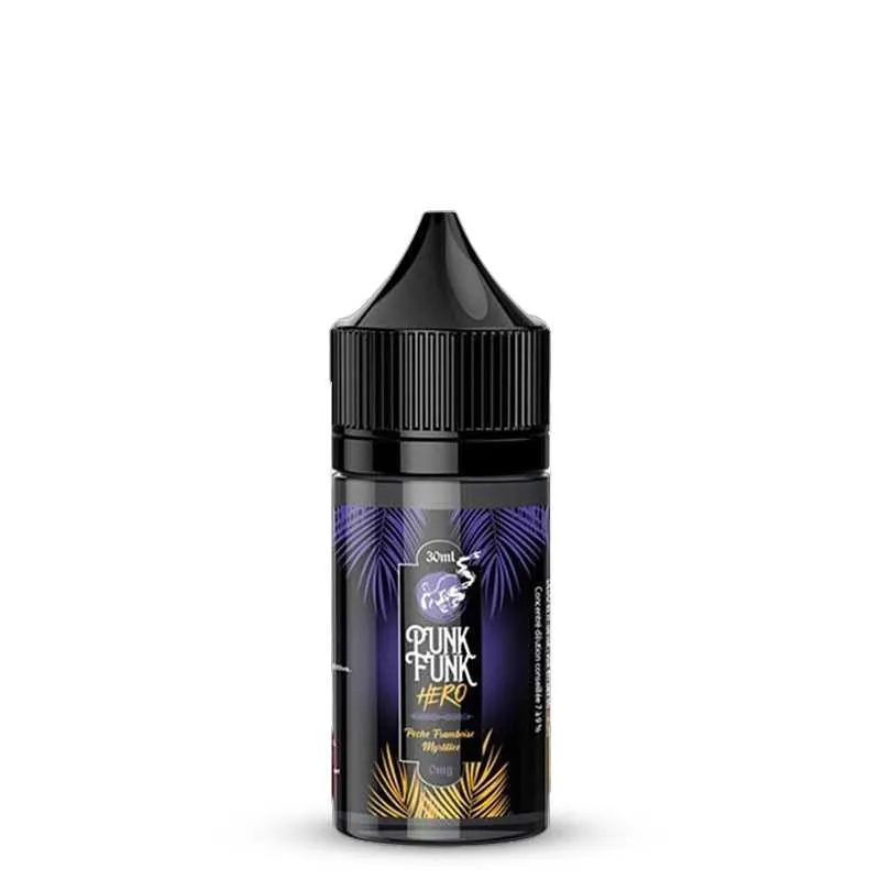CONCENTRÉ PÊCHE FRAMBOISE MYRTILLE 30ML PUNK FUNK HERO - DIY