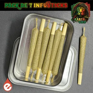 7 INFUSTICKS CBD AVEC BOÎTE MÉTAL GRATUITE - CBD