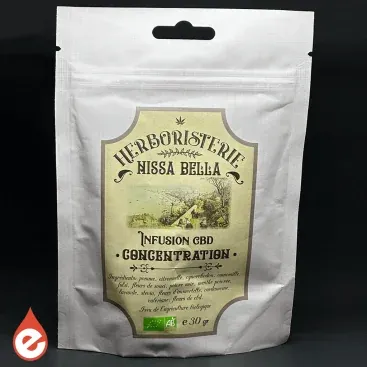 INFUSION CBD CONCENTRATION - HERBORISTERIE NISSA BELLA - CBD