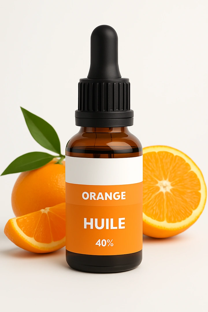 HUILE DE CBD ORANGE 40% 4000MG - WEED FACTORY - CBD