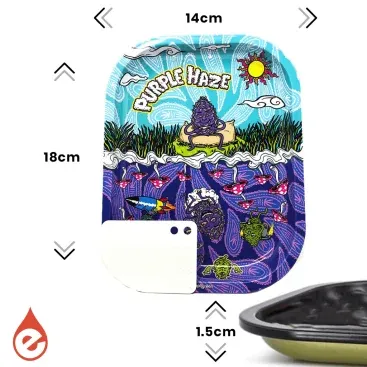 PETIT PLATEAU À ROULER BEST BUDS PURPLE HAZE - CBD