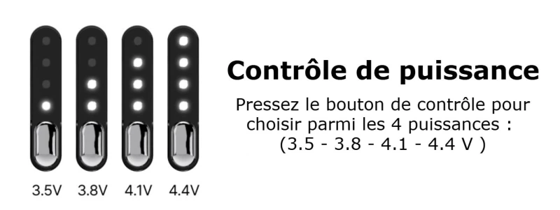 justfog q16pro puissance