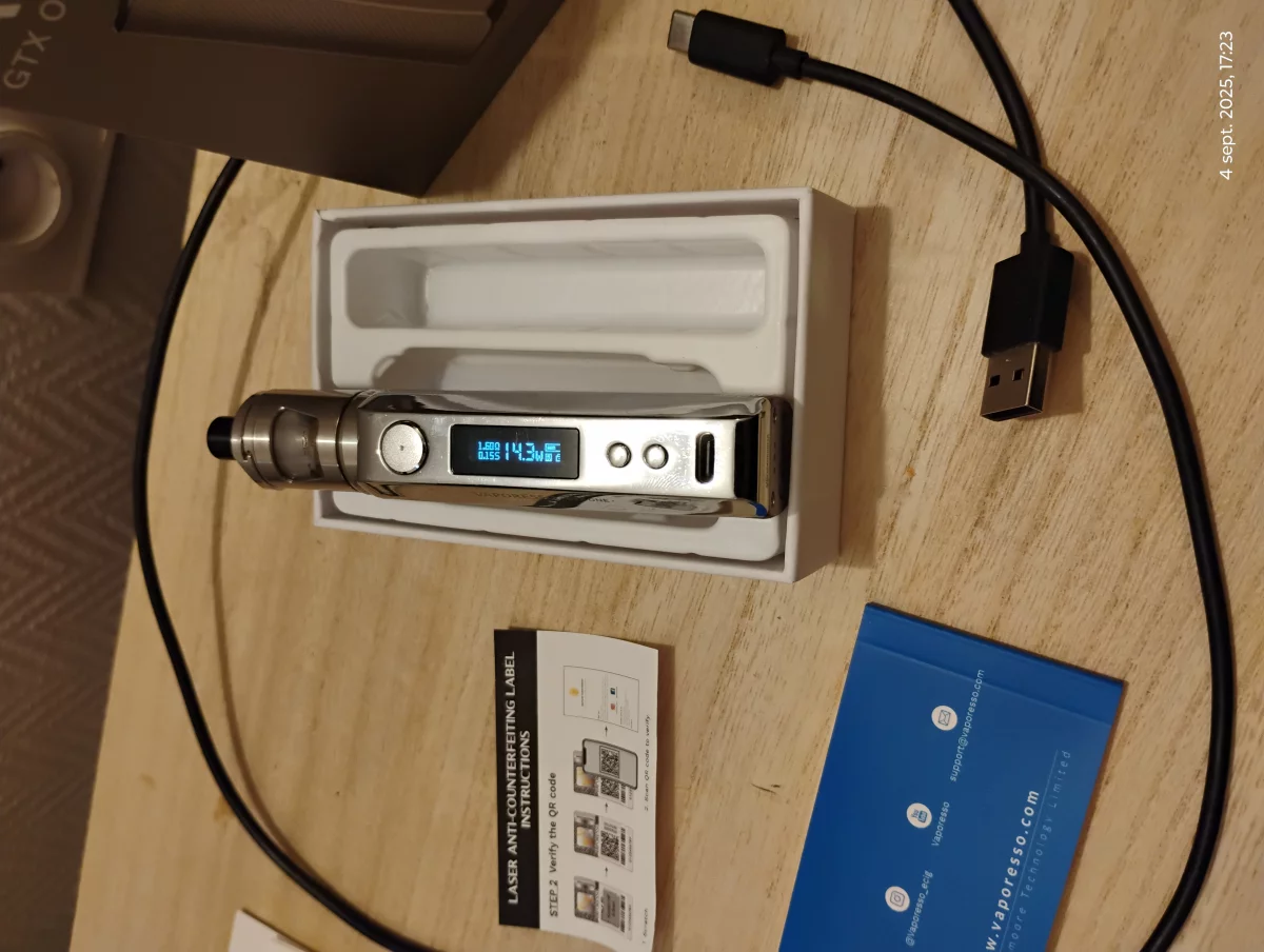 Comparer Vaporesso - Mas-Grenier avec un prix minimum de 15.00€