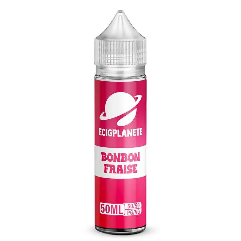 Comparer Bonbon Fraise 50ml - Ecigplanete - E-liquides avec un prix minimum de 10.00€