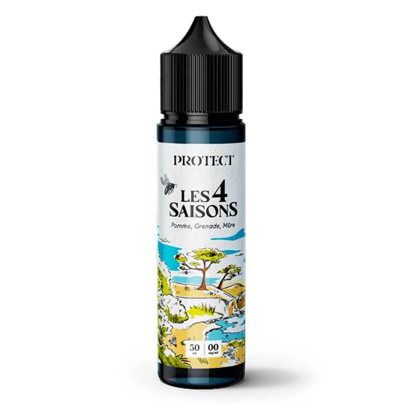 Comparer Pomme Grenade Mûre 50ml - Les 4 Saisons - Protect - E-liquides avec un prix minimum de 19.90€