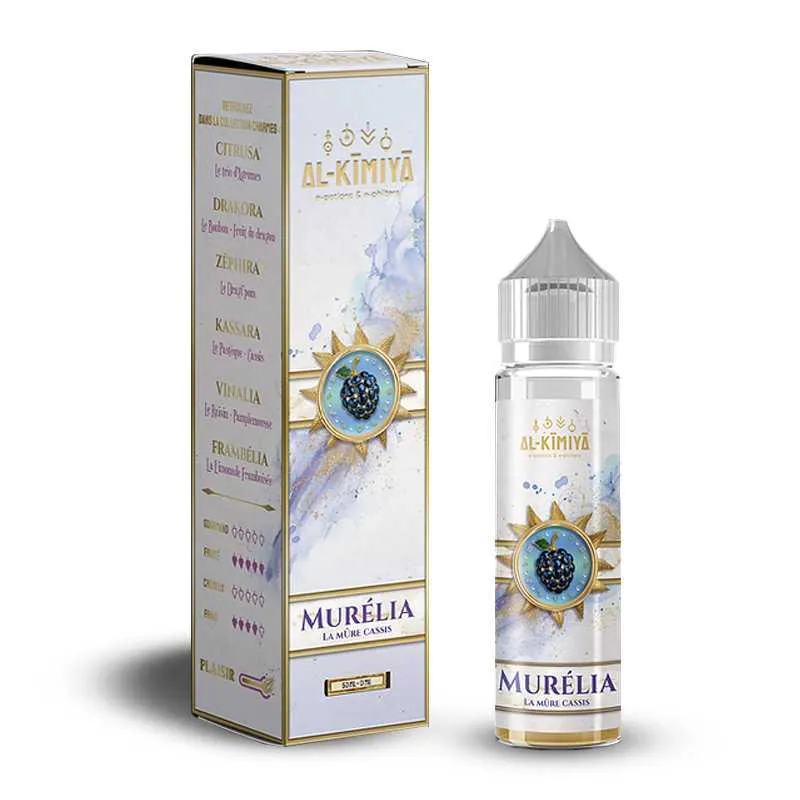 Comparer Murélia 50ml - Al Kimiya - E-liquides avec un prix minimum de 21.90€