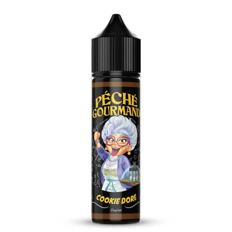 Comparer Cookie Doré 50ml Péché Gourmand - O'Jlab - E-liquides avec un prix minimum de 19.90€