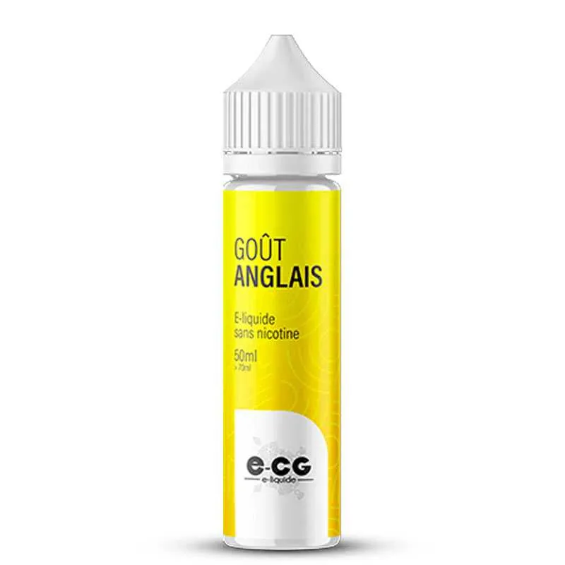 Comparer Anglais 50ml - E-CG - E-liquides avec un prix minimum de 12.50€
