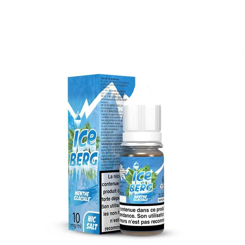 Comparer Menthe Glaciale Sel de nicotine - Iceberg - E-liquides avec un prix minimum de 5.90€