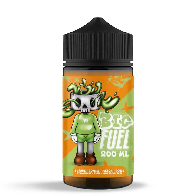 Comparer Fraise Melon Pomme Poire 200ml - Big Fuel - E-liquides avec un prix minimum de 28.90€