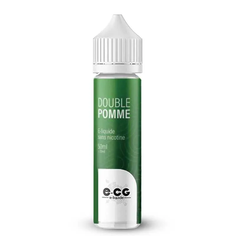 Comparer Double Pomme 50ml - E-CG - E-liquides avec un prix minimum de 12.50€