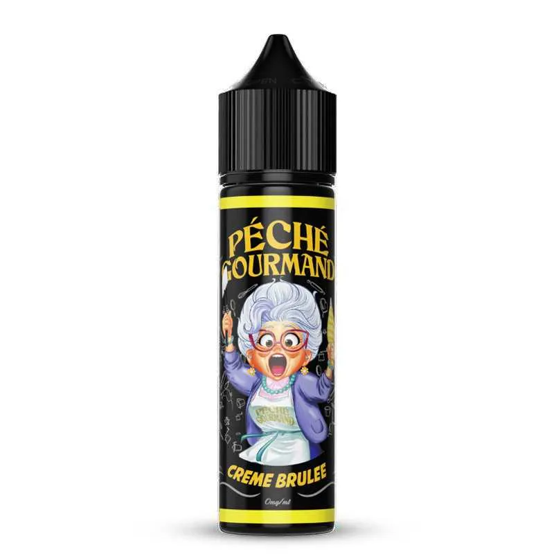 Comparer Crème Brulée 50ml Péché Gourmand - O'Jlab - E-liquides avec un prix minimum de 19.90€