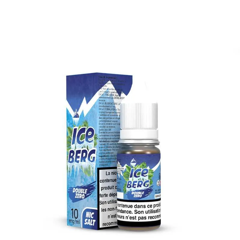 Comparer Menthe Double Zero Sel de nicotine - Iceberg - E-liquides avec un prix minimum de 5.90€