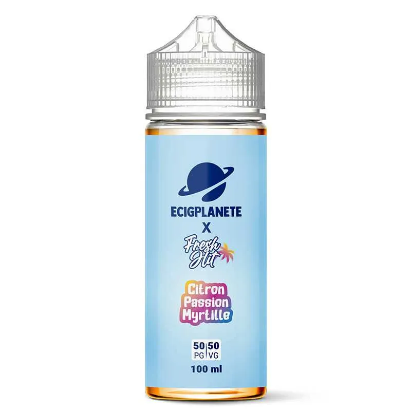 Comparer Citron Passion Myrtille 100ml - Fresh Hit By Ecigplanete - E-liquides avec un prix minimum de 18.90€