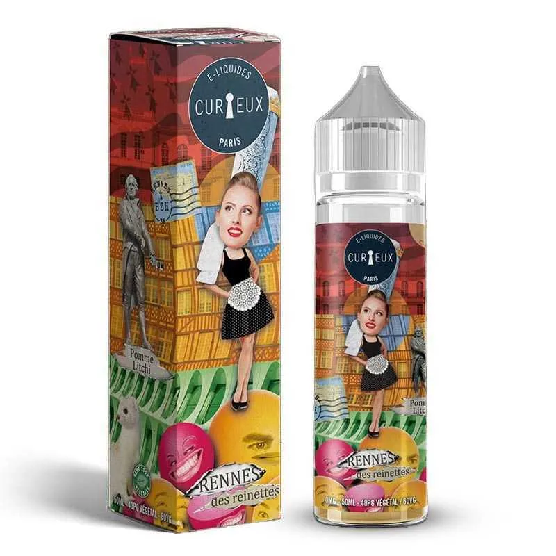 Comparer Rennes des Reinettes - 50ml - Curieux - E-liquides avec un prix minimum de 21.90€