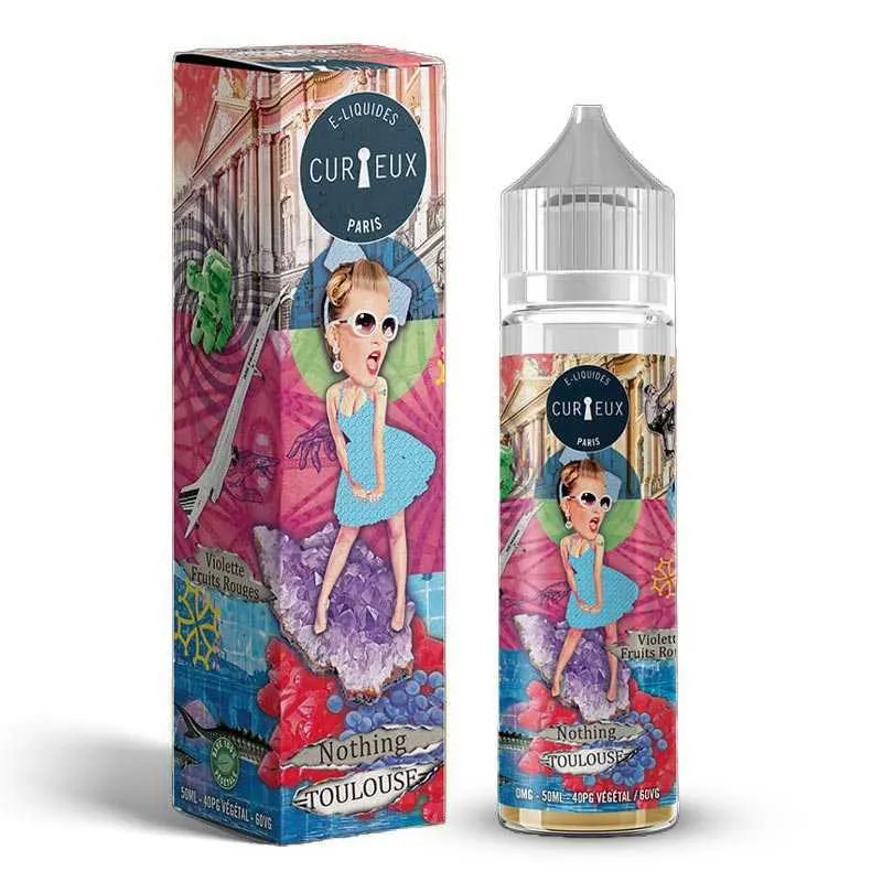 Comparer Nothing Toulouse - 50ml - Curieux - E-liquides avec un prix minimum de 21.90€