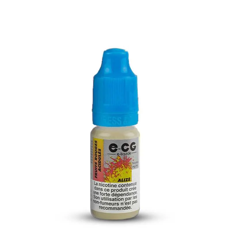 Comparer Fruits Rouges Acidulés - E-CG - E-liquides avec un prix minimum de 3.90€