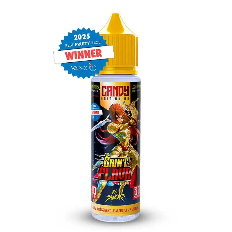 Comparer Candy Gold 50ml - Saint Flava - E-liquides avec un prix minimum de 19.90€