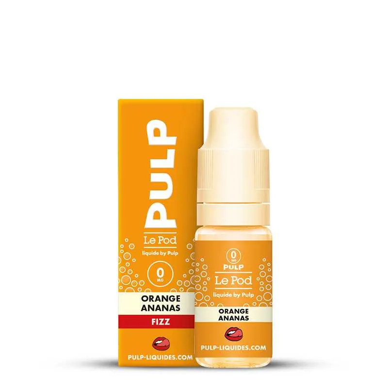 Comparer Orange Ananas Fizz - Le Pod Liquide - E-liquides avec un prix minimum de 5.90€