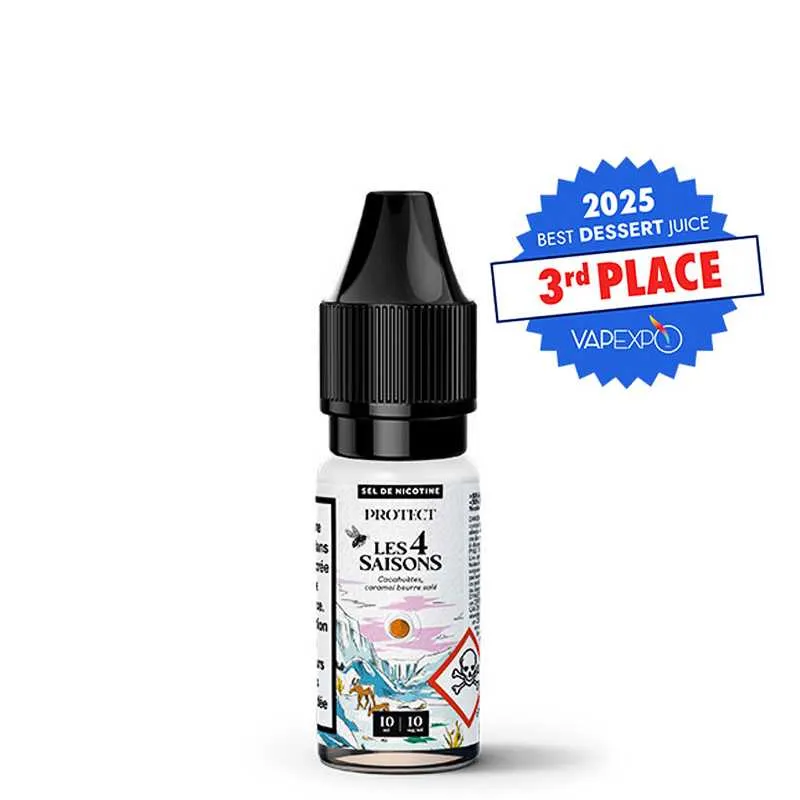 Comparer Cacahuète Caramel Beurre Salé - Les 4 Saisons - Protect - E-liquides avec un prix minimum de 6.10€