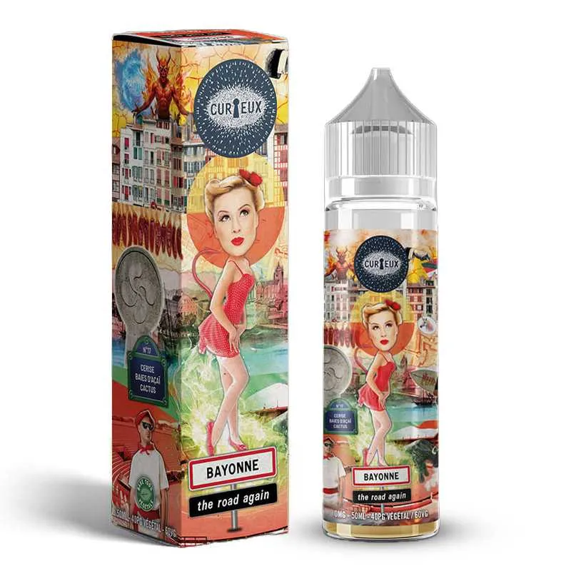 Comparer Bayonne The Road Again 50ml - Curieux - E-liquides avec un prix minimum de 21.90€