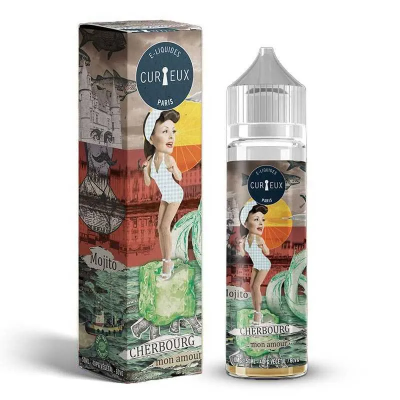 Comparer Cherbourg Mon Amour - 50ml - Curieux - E-liquides avec un prix minimum de 21.90€