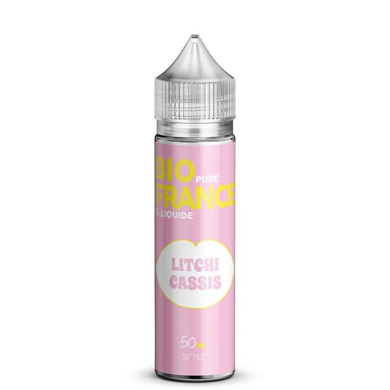 Comparer Litchi Cassis 50ml - Bio Pure France - E-liquides avec un prix minimum de 6.76€