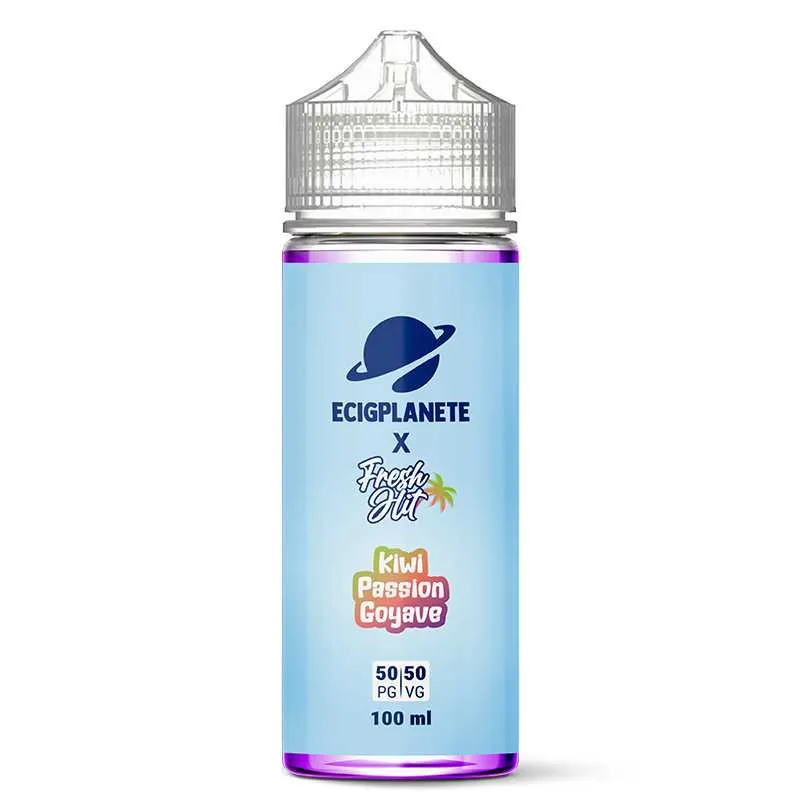 Comparer Kiwi Passion Goyave 100ml - Fresh Hit By Ecigplanete - E-liquides avec un prix minimum de 18.90€