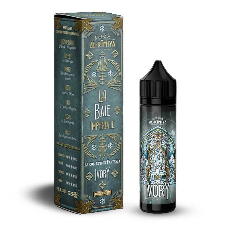Comparer Ivory 50ml - Al Kimiya - E-liquides avec un prix minimum de 21.90€