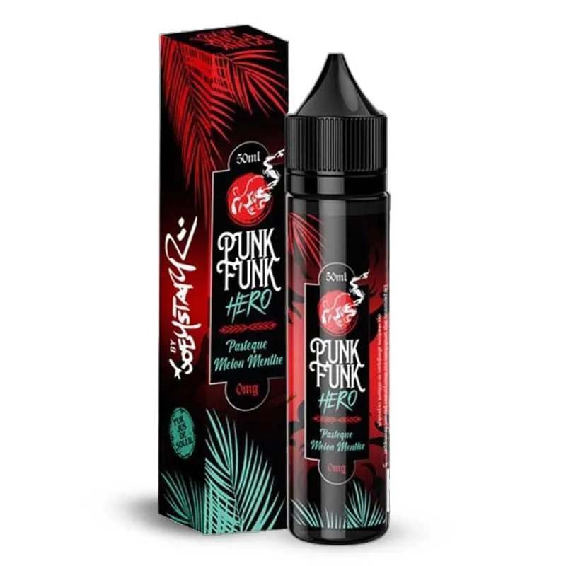 Comparer Pastèque Melon Menthe 50ml Punk Funk Hero - E-liquides avec un prix minimum de 21.90€