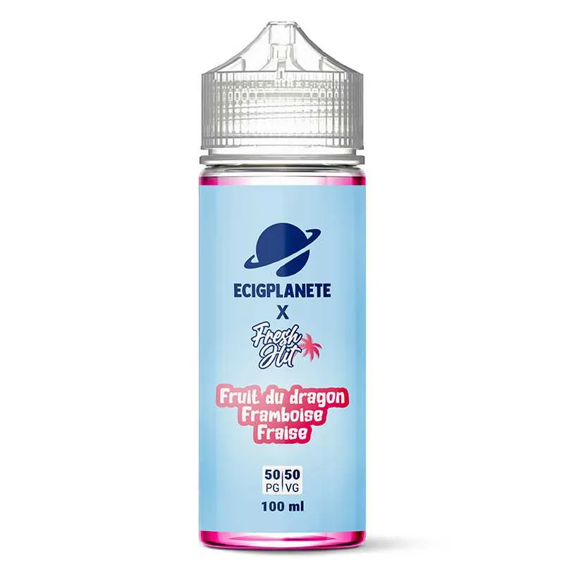 Comparer Fruit du Dragon Framboise Fraise 100ml - Fresh Hit By Ecigplanete - E-liquides avec un prix minimum de 18.90€