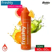 Comparer SUMMER AGRUMES 50ml - FRESHLY par BOBBLE LIQUIDE - E-liquides avec un prix minimum de 17.9€