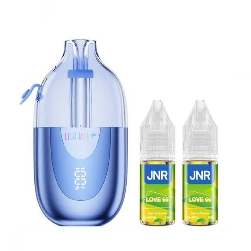 Comparer Puff Lila Kiss+ 46K JNR - 20 mg - Luv66 - Cigarettes électroniques avec un prix minimum de 15.90€