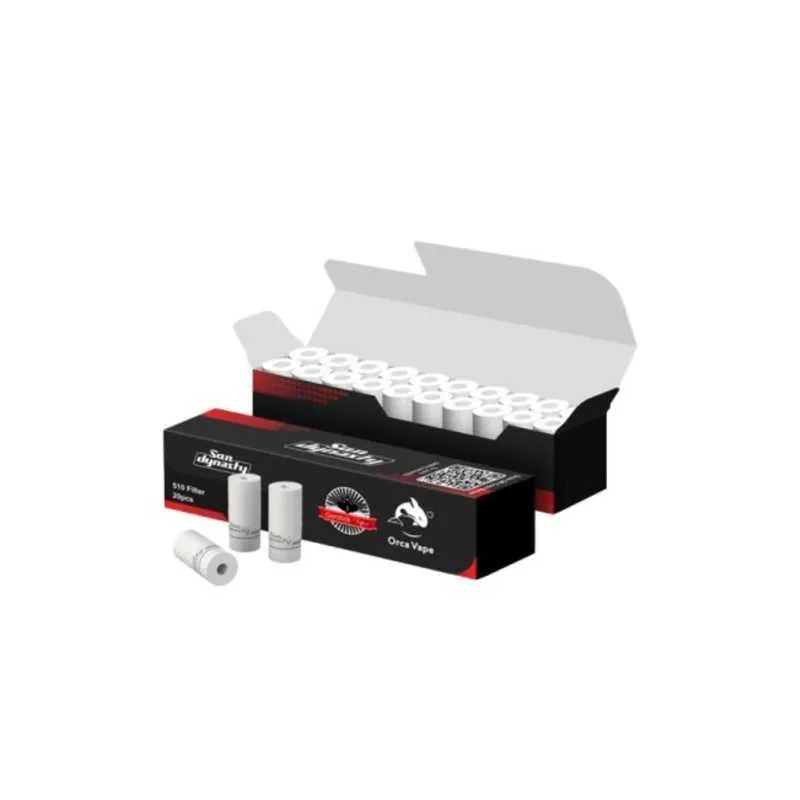 Comparer Filtres Drip Tip 510 - Orca Vape (x20) - Cigarettes électroniques avec un prix minimum de 3.50€
