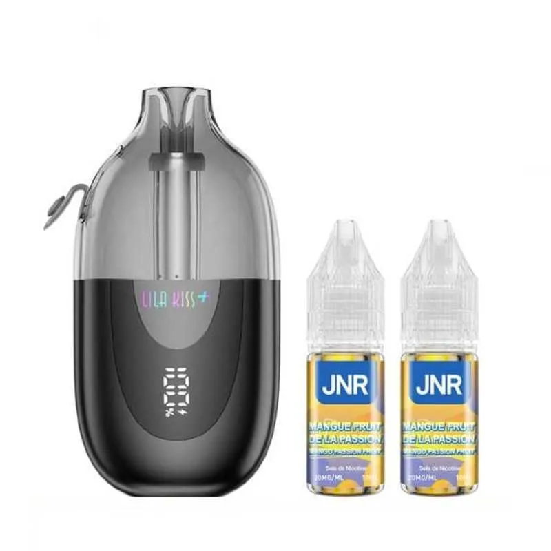Comparer Puff Lila Kiss+ 46K JNR - 20 mg - Mango Passion Fruit - Cigarettes électroniques avec un prix minimum de 15.90€