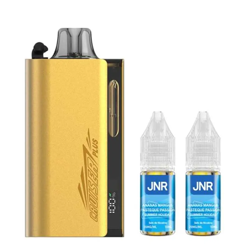 Comparer Puff Cruiser Plus 37K - JNR - 20 mg - Summer Holiday - Cigarettes électroniques avec un prix minimum de 18.90€