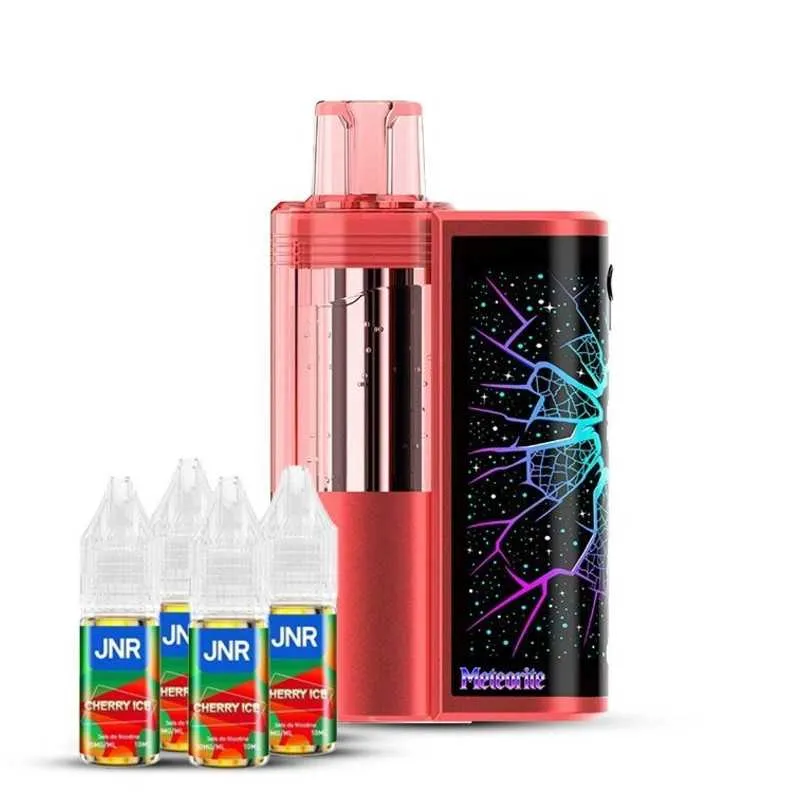 Comparer Puff Meteorite 100k JNR - 20 mg - Cherry Ice - Cigarettes électroniques avec un prix minimum de 26.90€