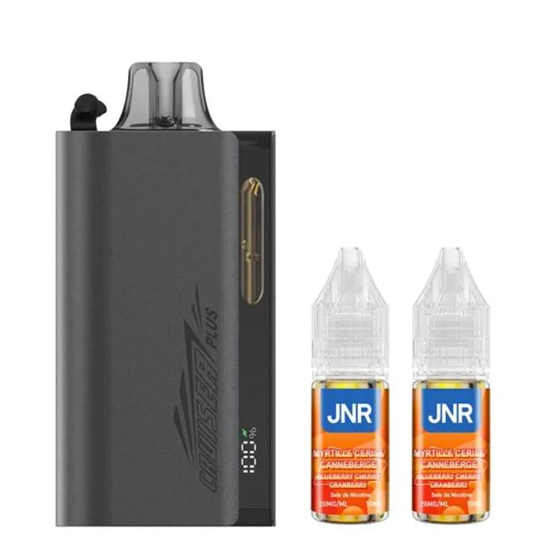 Comparer Puff Cruiser Plus 37K - JNR - 20 mg - Blueberry Cherry Cranberry - Cigarettes électroniques avec un prix minimum de 18.90€